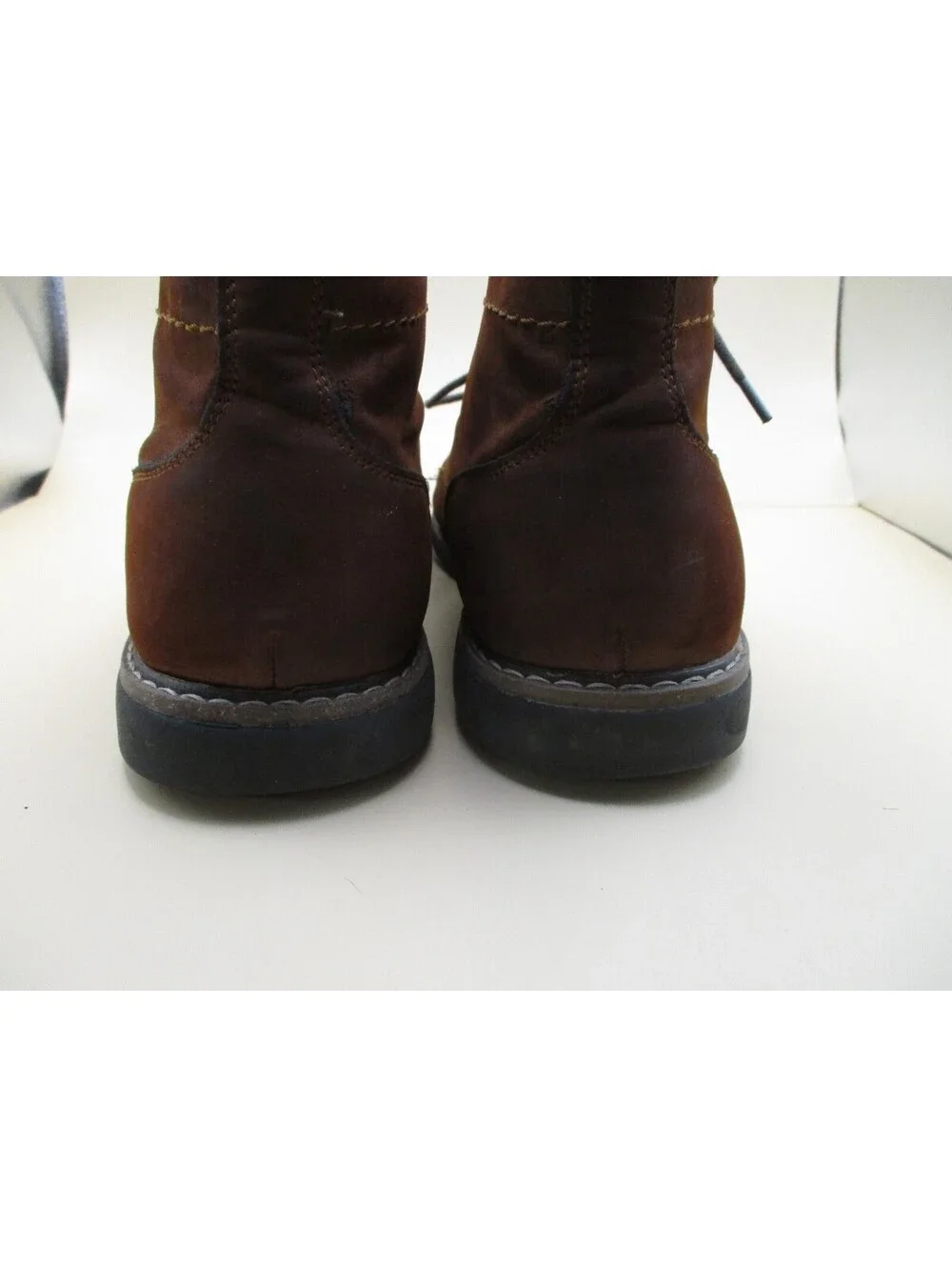 Kenneth Cole Reaction Brown Chukka Boots Mens Size 9 M Lace Up Ankle Dress Shoes
